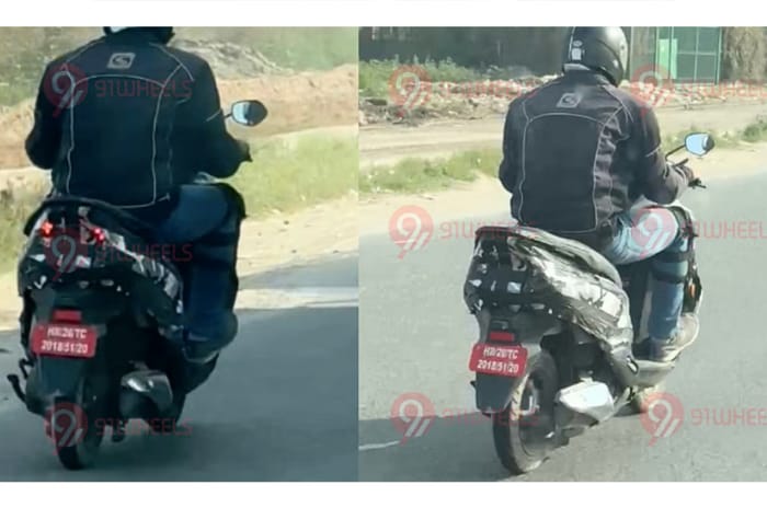 Updated Suzuki Burgman spotted testing for the first time